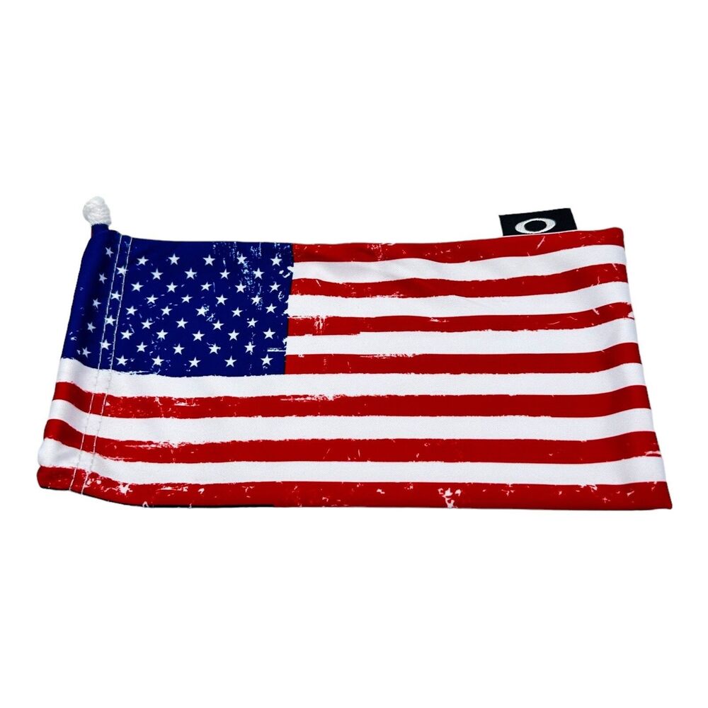 Oakley USA Flag Microbag Sunglasses Storage Cloth (Authentic)